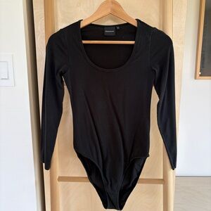 Black Long Sleeve Bodysuit